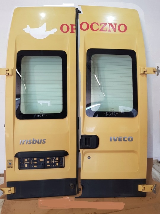 фото №1, Дверь зад левая правые iveco daily iv 06-11r eu 3.0 hpi irisbus 215cm kpl