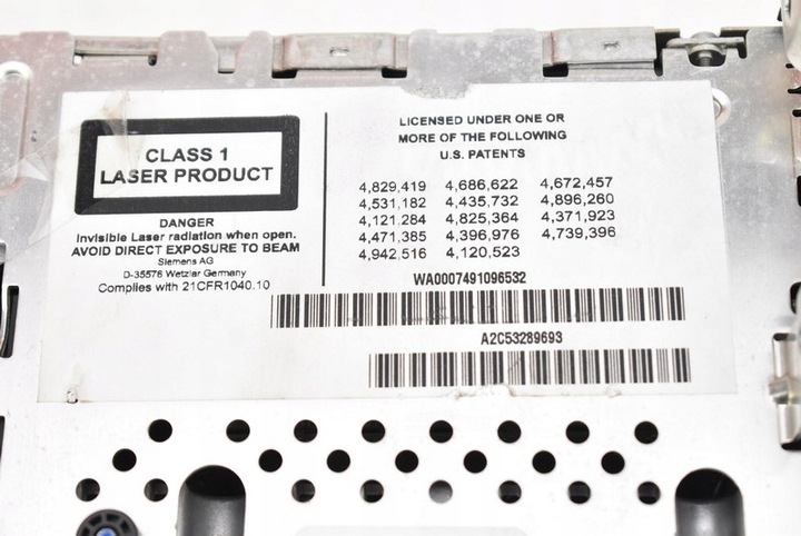фото №10, Радио радиопроигрыватель cd dvd навигация 9170721 bmw e90 e91 04-10