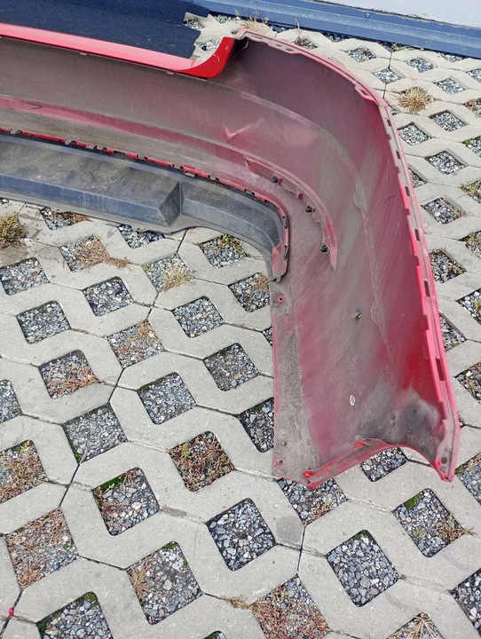 фото №15, Бампер зад красный skoda octavia iii hb lf3k рестайлинг 5e5807421g