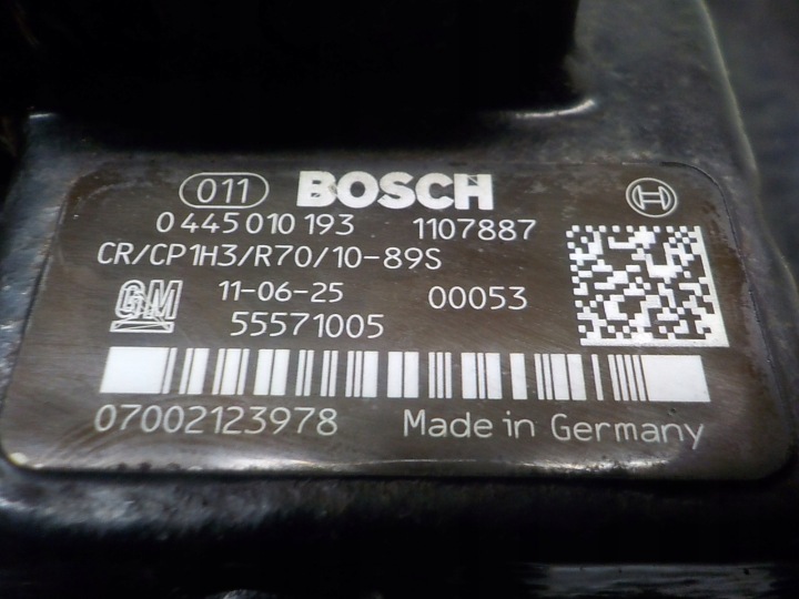 фото №8, Opel 2.0 cdti a20dth насос паливна рейка  0445010193