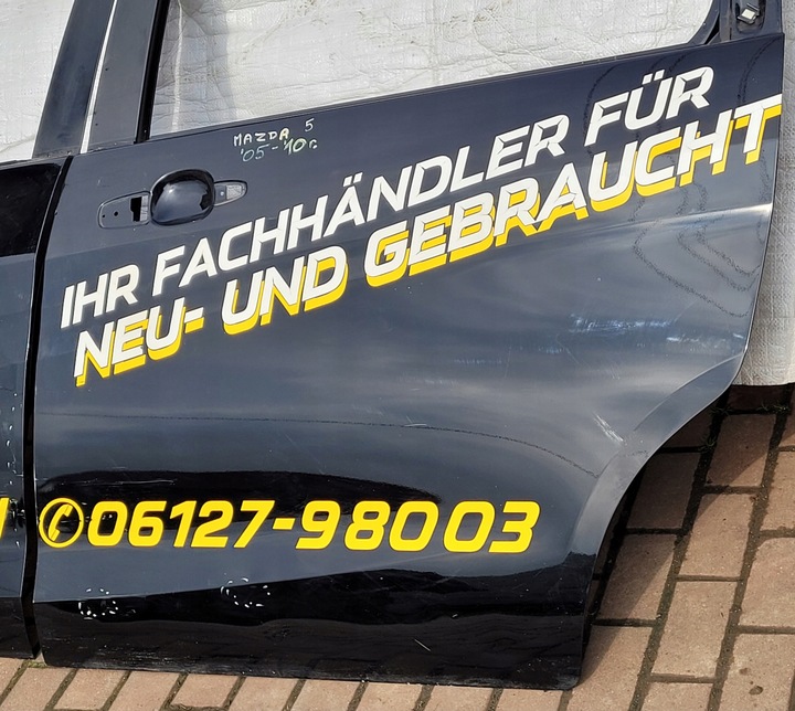 фото №7, Mazda 5 05-10 двері ліві перед + зад