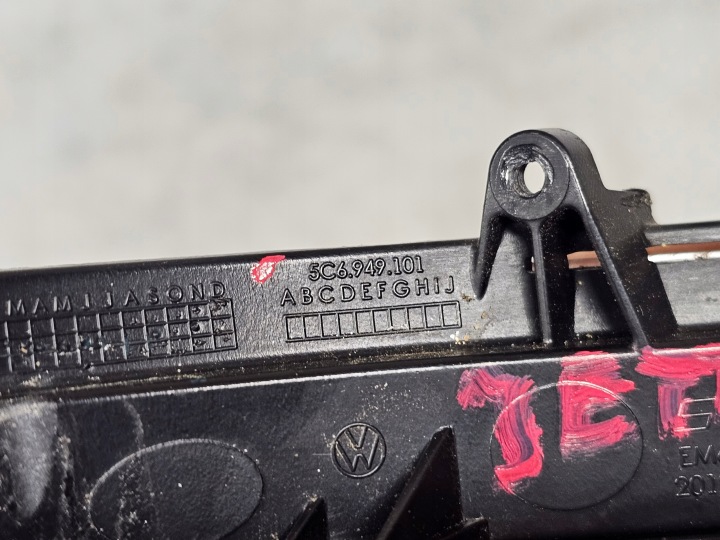 фото №10, Volkswagen jetta 17r поворотник дзеркала ліве 5c6949101