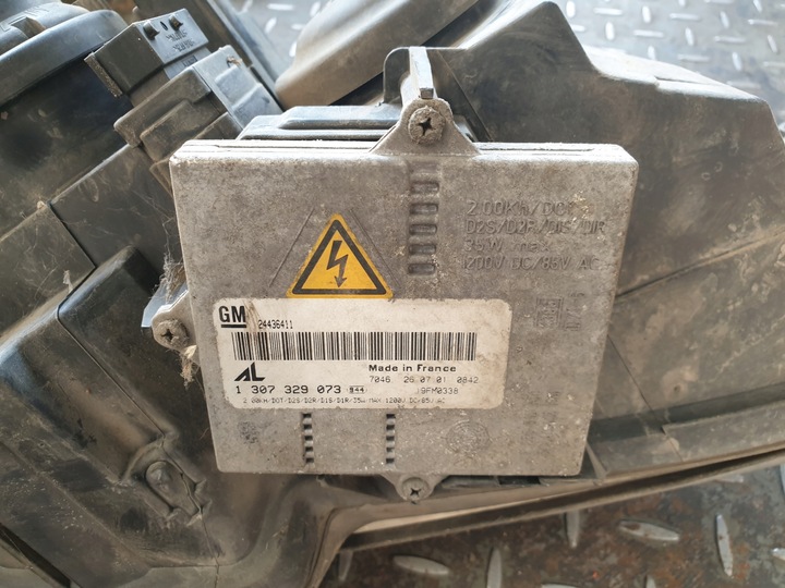 фото №5, Лампа левый перед ксенон линза vectra b рестайлинг