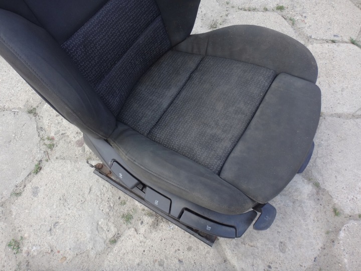 фото №6, Правый сиденье сиденье чёрный велюр bmw e46 sedan универсал sport м-пакет