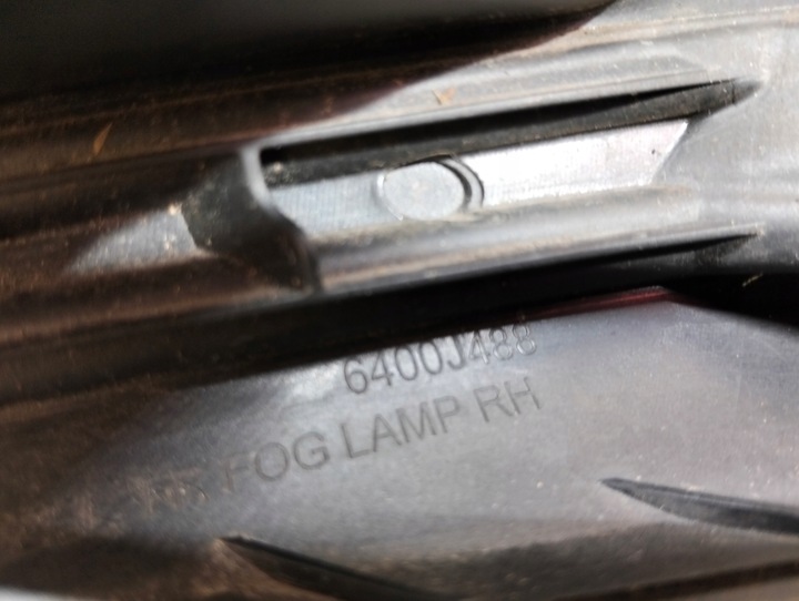 фото №6, Mitsubishi outlander iii решётка бампера правая 6400j304 6400j488