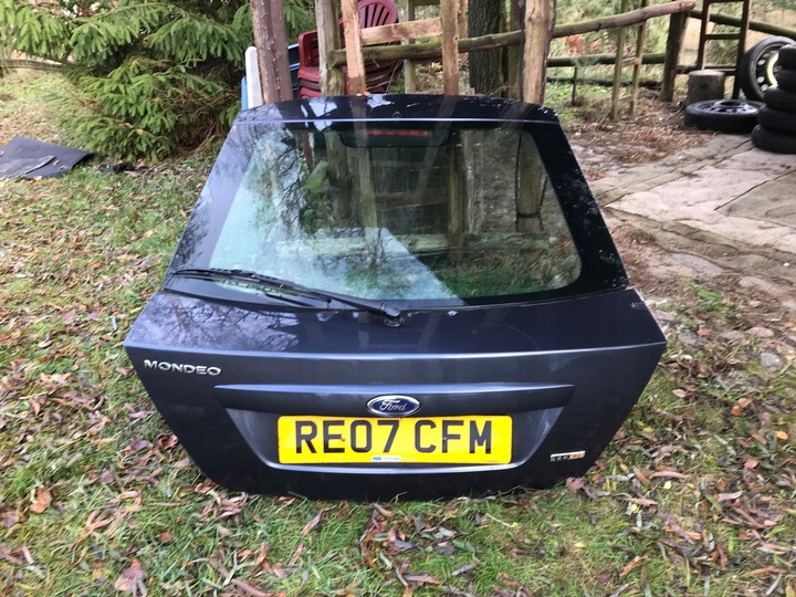 фото №1, Ford mondeo mk3 крышка зад задняя серый графит