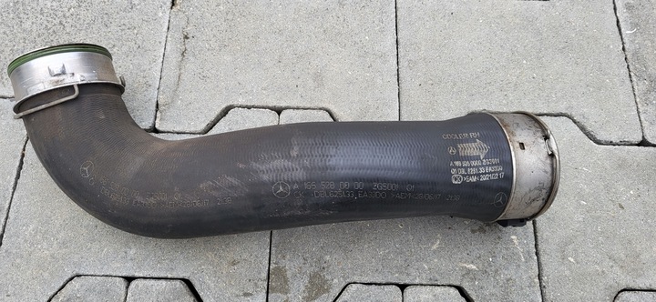 фото №1, Mercedes gle ml w166 труба шланг інтеркулер