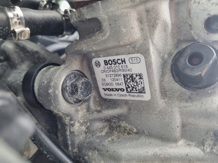 фото №12, Двигатель комплект volvo s60 ii 2.0 d дизель 163km 133tyś d5204t3