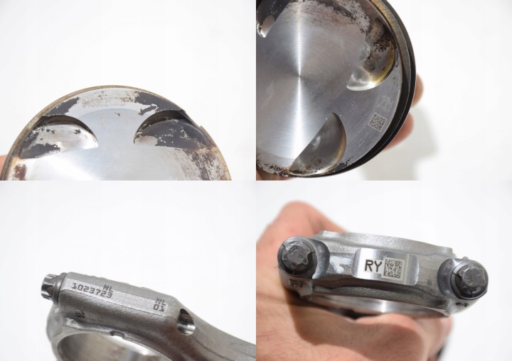 фото №12, Bmw g20 g21 g22 g23 g26 g07 g05 b58b30p блок управління (оригінал) низ двигуна поршні вал колінчастий
