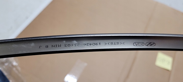 фото №8, Планка дверь левый перед kia stinger 82850-j5010