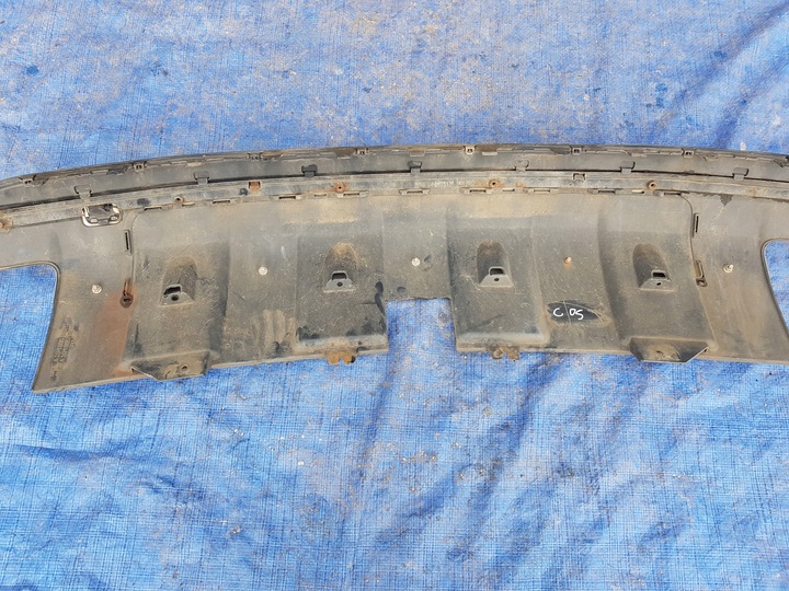 фото №13, Накладка планка дифузор бампера зад mercedes ml w164