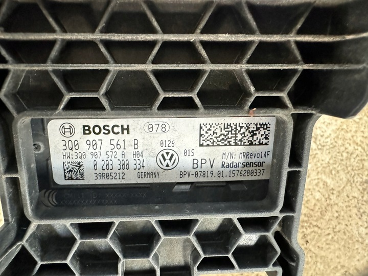 фото №3, Vw golf 7 радар дистронік датчик acc 3q0907561b