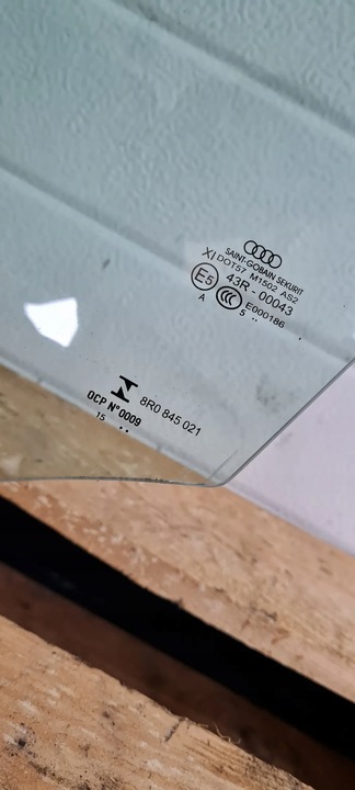 фото №12, Sq5 8r q5 скло лівий ліва перед подвійна 15r 8r0845021