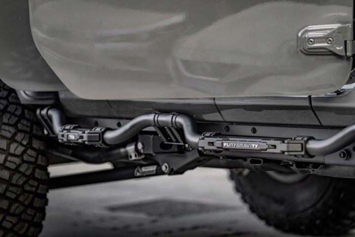фото №14, Пороги алюмінієві fury jeep wrangler jlu