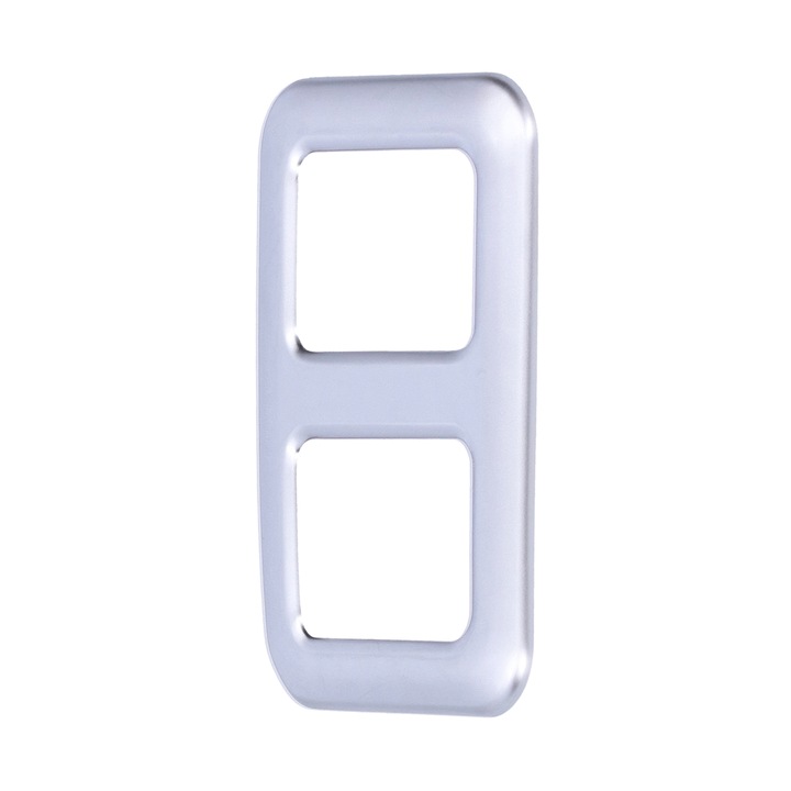 фото №14, Рама кнопки причепи багажника заднього abs сріблястий оздоблення підходить