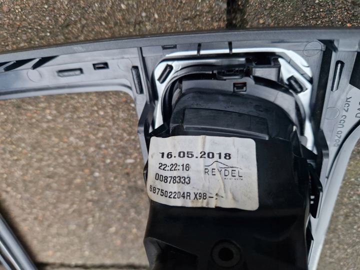 фото №15, Clio iv рестайлінг рамка радіо панель середній блиск 682605325r 16-2020