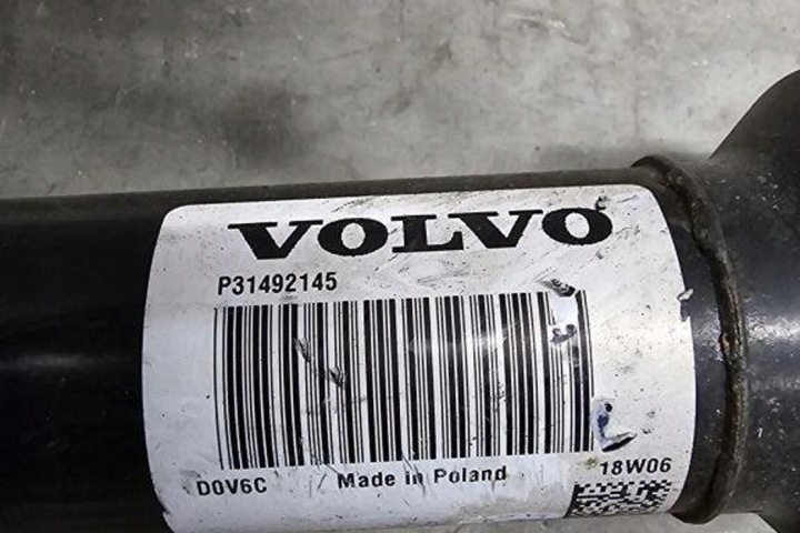 фото №7, Вал приводной volvo xc60 31492145 2.0l бензин 180kw 2019