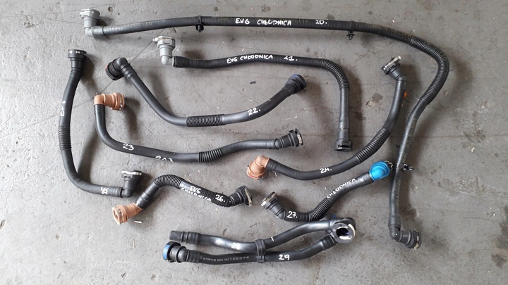 фото №8, Hyundai ioniq5 kia ev6 шланг шланг трубка труба радіатор