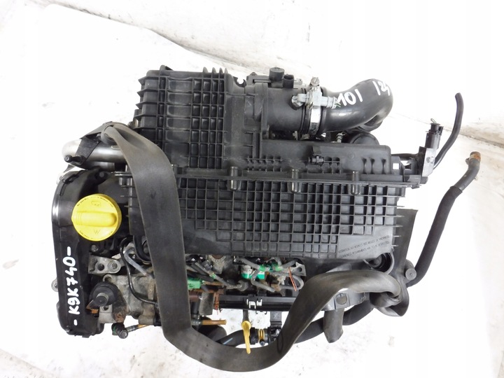 фото №9, Двигун kpl стійка k9k740 форсунки turbo renault clio ii 1.5 dci 2005-2010