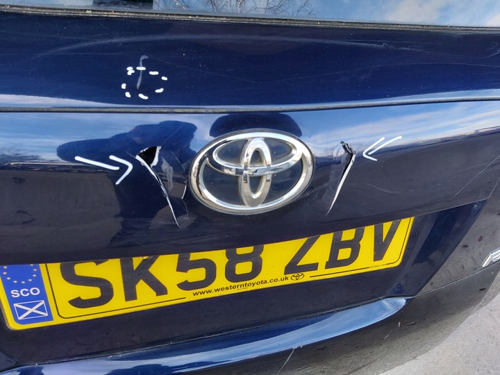 фото №6, Toyota rav4 iii кришка багажника двері зад