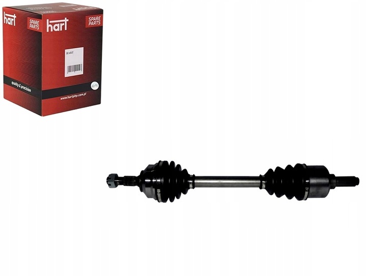 фото №1, Полуось peugeot 308 2.0 hdi 07- l hart