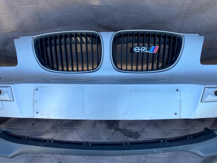 фото №11, Bmw 1 e87 бампер перед передній 7121481-11 40012011 колір титан срібло