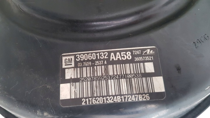 фото №6, Opel zafira c рестайлинг вакуумный усилитель тормозов (серво)  39060132