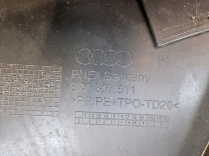 фото №11, Audi q5 8r0 s line бампер задний org 8r0807511