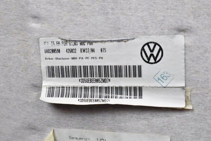фото №9, Стеля стеля vw transporter t5 multivan 03-09