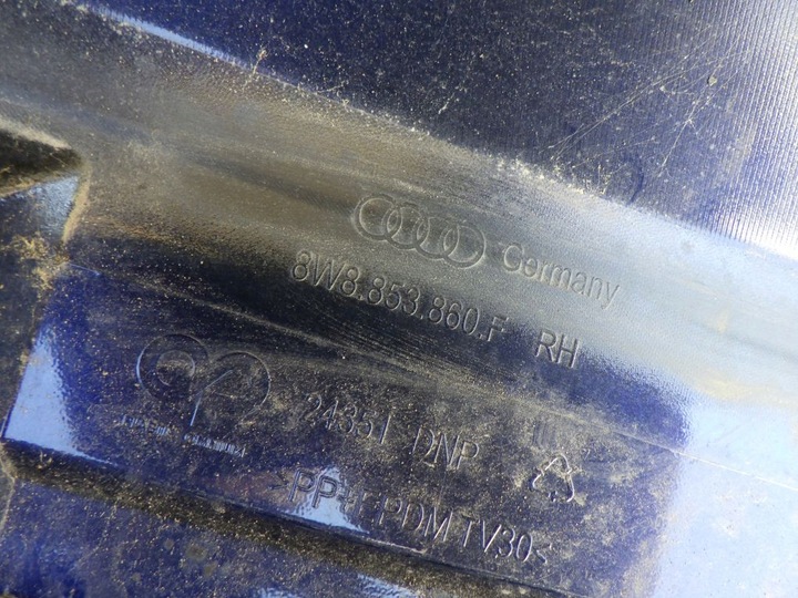 фото №15, Audi a5 sportback 8w 8w8 20- планка пороговая порог правые