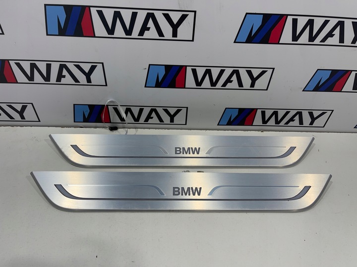 фото №9, Bmw g11 планки накладки пороговые подсвечиваемый комплект европа