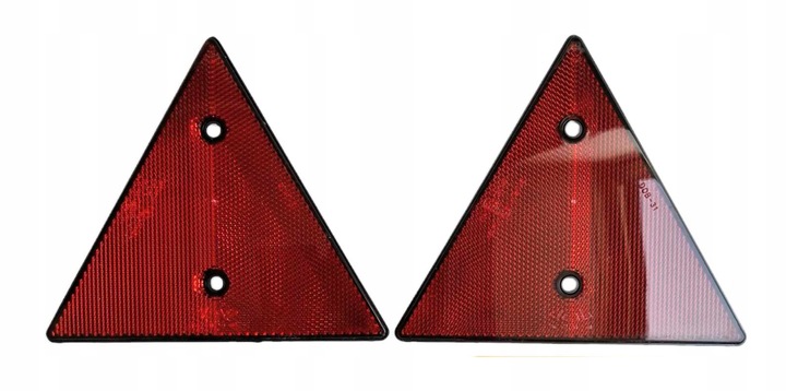 фото №1, Трикутник відбивний відбивач червоний na зад do причеп евакуатор прикручуваний