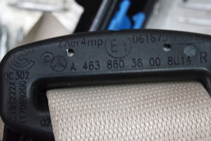 фото №5, Консоль панель кожа nappa espresso mercedes g w463/4