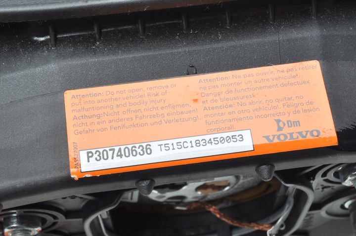 фото №7, Volvo xc60 i повітряна подушка водія подушка безпеки p30740636