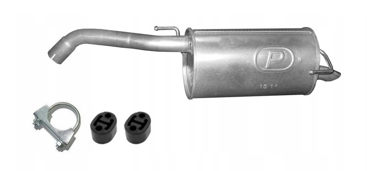 фото №1, Глушитель конечный nissan note poj.1,4 06-09r+wieszaki