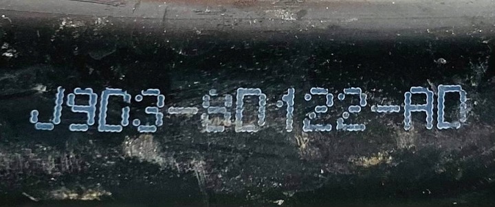 фото №8, Труба шланг води jaguar x590 j9d3-8d122-ad