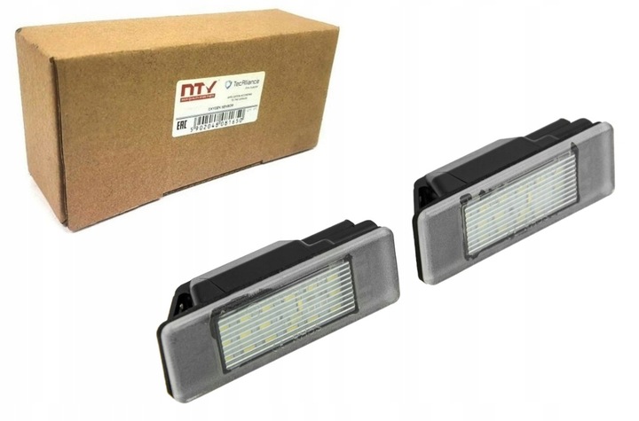 фото №2, Nty лампочки led подсветка номерного знака