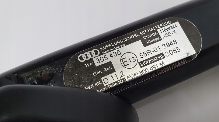 фото №12, Hak буксировочный audi a4 b9 a5 8w0800491m 4m0907383f