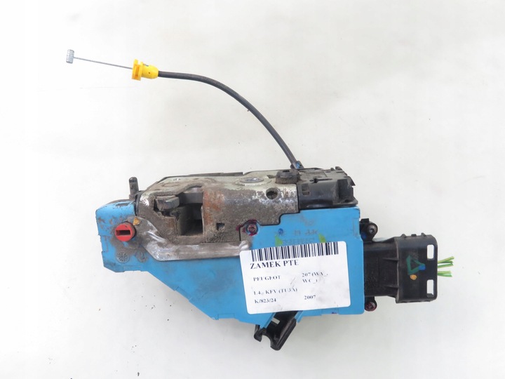 фото №5, Замок праві задній peugeot 207 wa_, wc_ 24103158