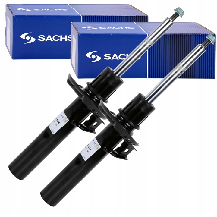 фото №2, Sachs амортизаторы перед + подушка + подшипник защитные накладки vw golf 5 6 passat 3c