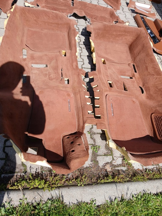 фото №16, Porsche panamera 971 turbo сиденья обшивки средство салон потолок коврики