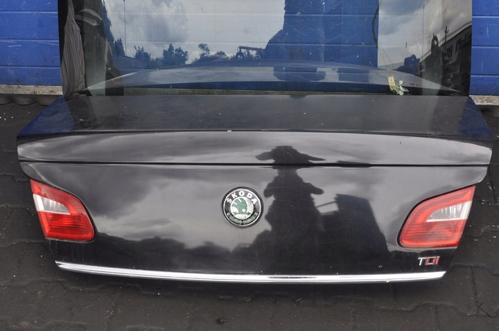 фото №9, Skoda superb ii кришка багажника зад задня hb