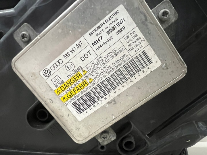 фото №10, Фара передняя правая audi a3 8p рестайлинг ксенон led 8p0941030be