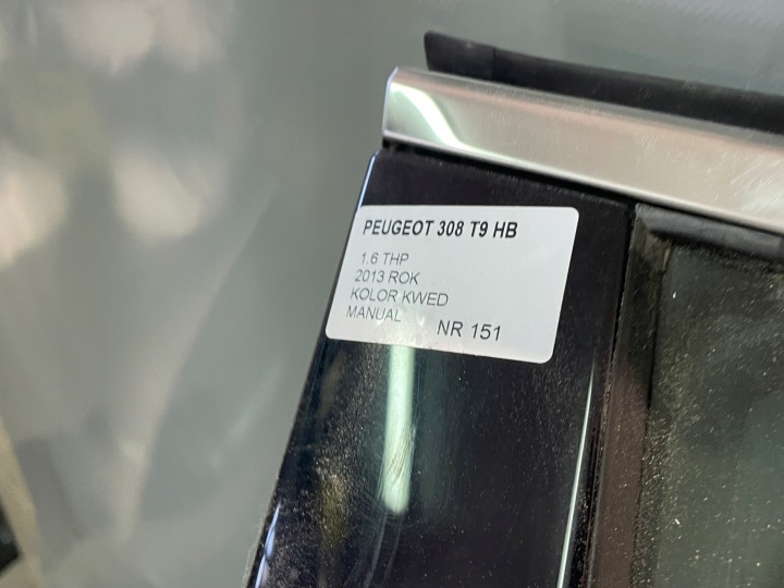 фото №8, Двері перед передні праве peugeot 308 ii t9 hb kwed європа оригінал