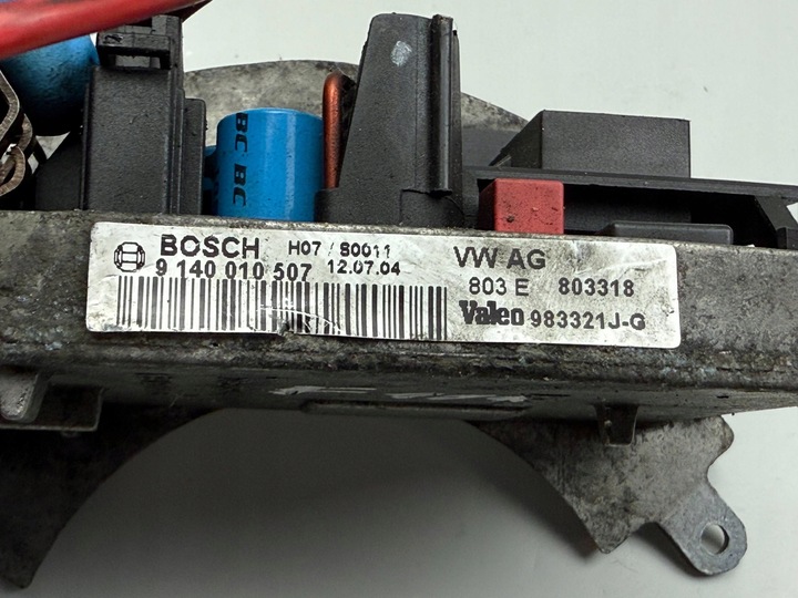 фото №7, Audi a3 s3 8l 2000 резистор / резистор вентилятор воздуховод