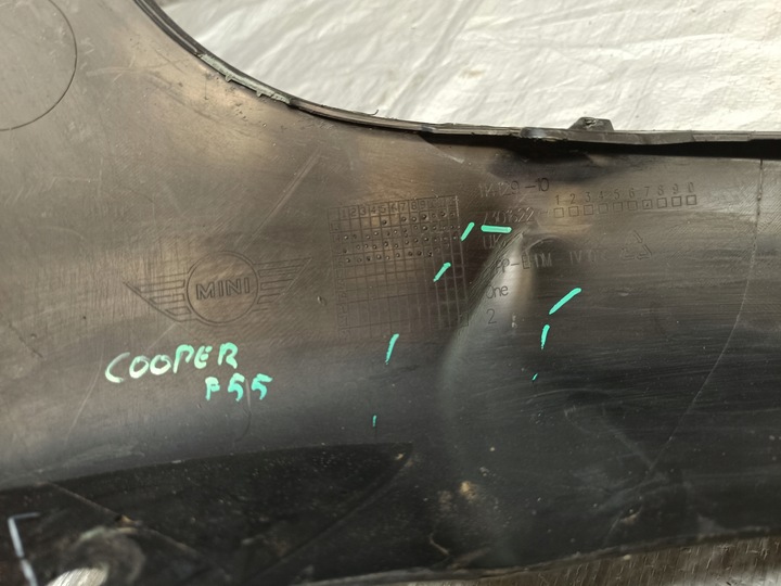 фото №14, Спойлер накладка перед mini cooper f55 f56 7301622