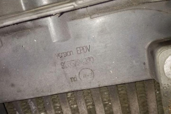 фото №9, Комплект радиатор peugeot 508 9684946380 1.6l дизель 82kw 2011