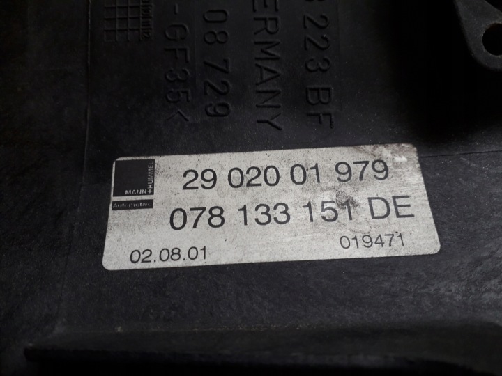 фото №6, Audi a4 b6 vw passat b5.5 2.4 00- коллектор впускной 078133223bf 078133151de
