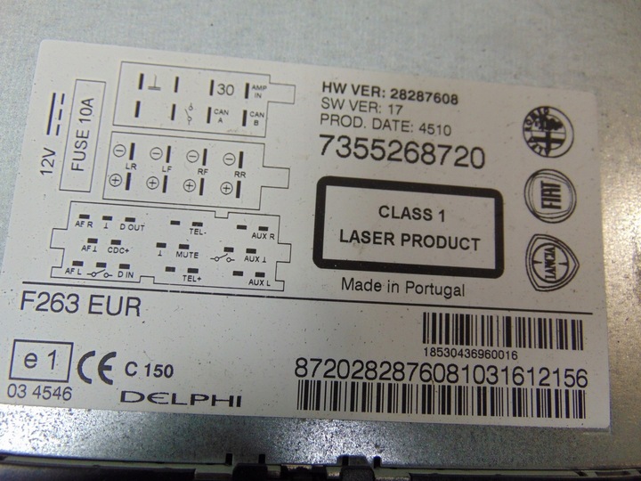 фото №16, Радіо заводські opel combo d doblo ii 7355268720