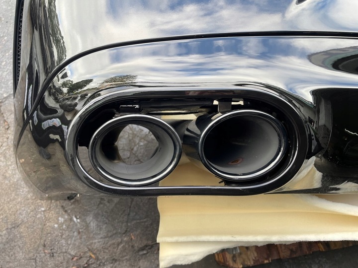 фото №8, Mercedes cls w257 amg бампер зад 6xpdc комплектный цвет 197